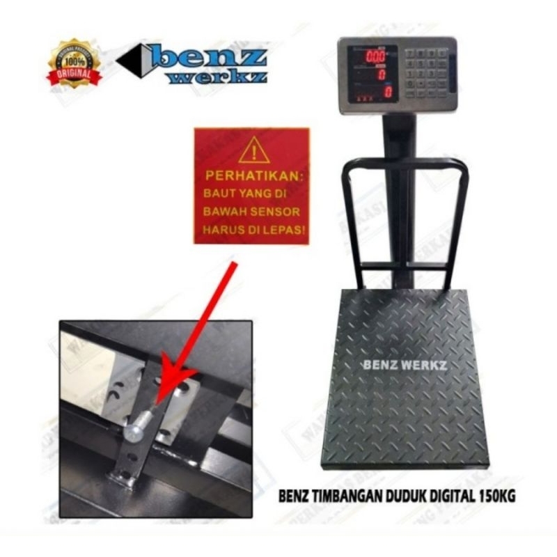 Mercedes-Benz BZ-6150 Timbangan Duduk Digital