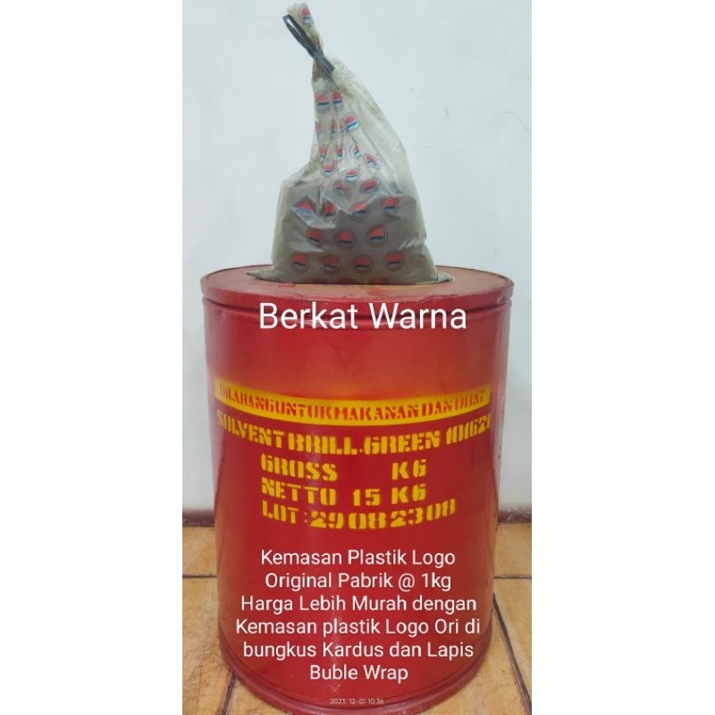 

Pewarna Minyak Solvent Brilliant Green 101621 Coloursea Powder