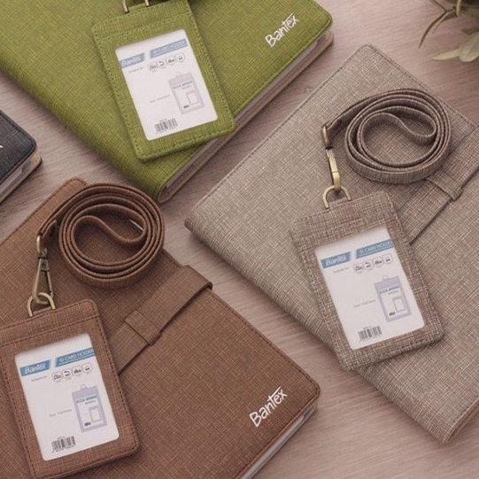 

Murah Bantex Name Tag Lanyard ID Card Kulit