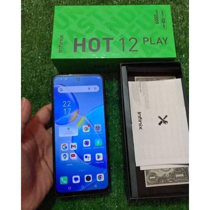 infinix hot 12 play 4+3/128