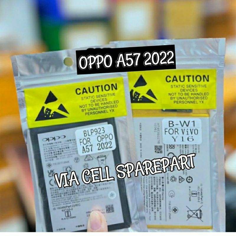 Baterai Batrei Batre Oppo A57 New 2022 BLP923 - Oppo A57 4G 2022