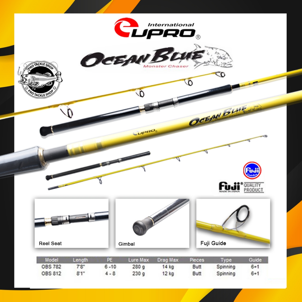 EUPRO Joran Pancing OCEAN BLUE OBS 772-802-782-812 Spinning | Joran Popping