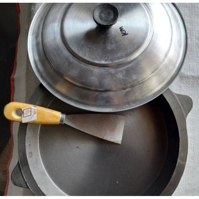 Loyang Martabak 18/16 Cetakan Martabak,Terang Bulan,Martabak Bangka  Baja Hitam Asli 100%