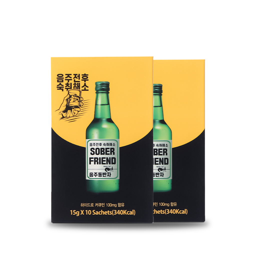 

Sober Friend Minuman Hangover Reliever Hangover Cure dari Korea 2 Box