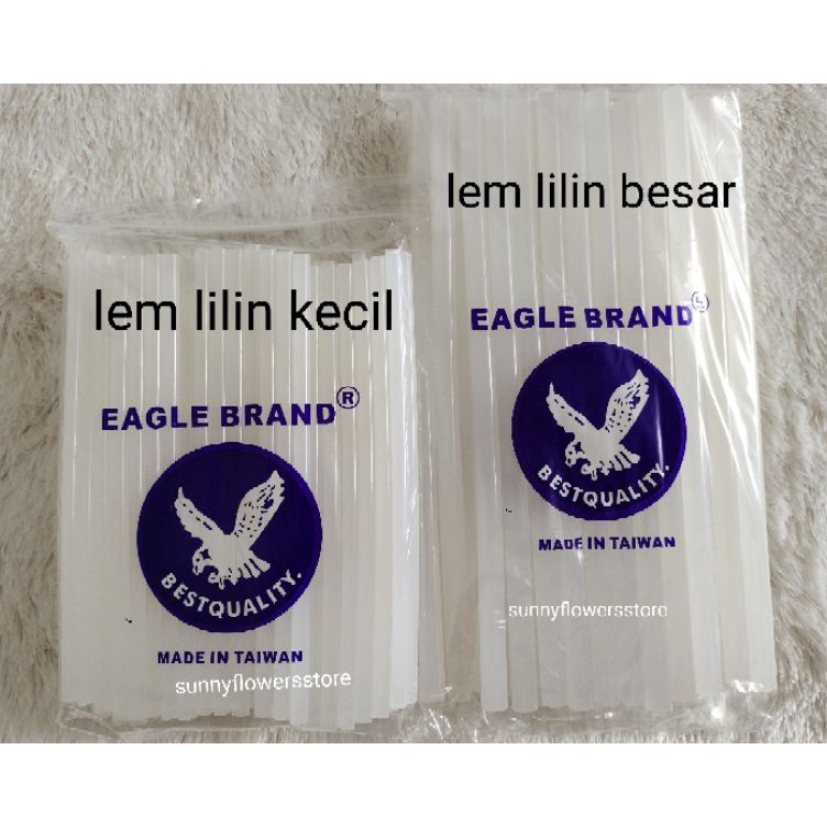 

Dapatkan LEM LILIN BESAR KECIL ISI 1 KG