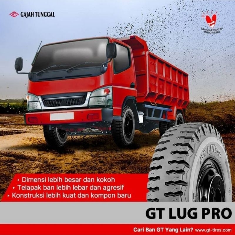 BAN MOBIL 750-16 GT LUG PRO GAJAH TUNGGAL 14PR