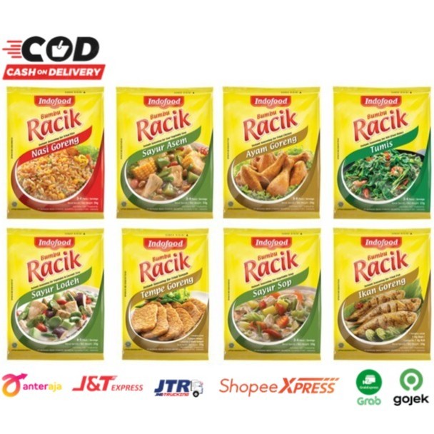 

INDOFOOD Bumbu RACIK / Bumbu Siap Saji / Bumbu Olahan Eceran