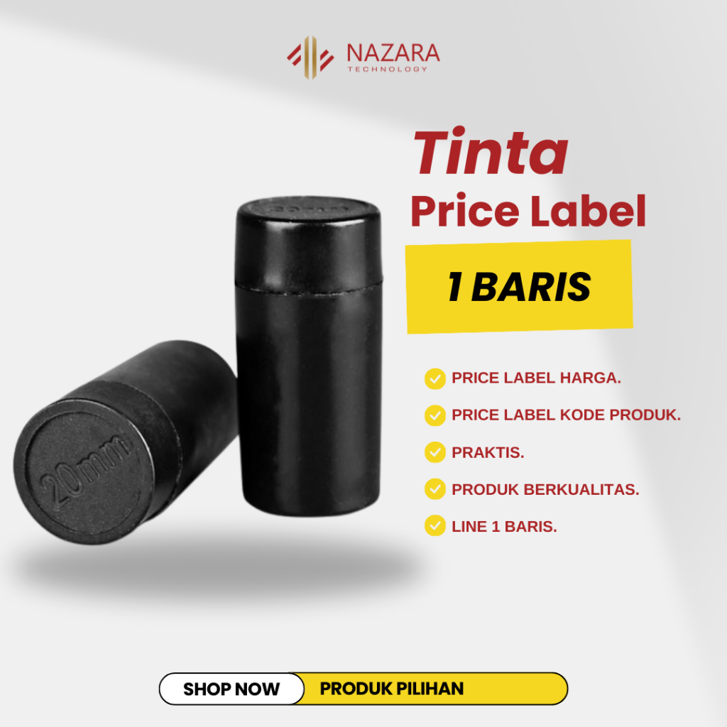 

Tinta Label Harga Price Label Harga Barang 20MM 1 Baris