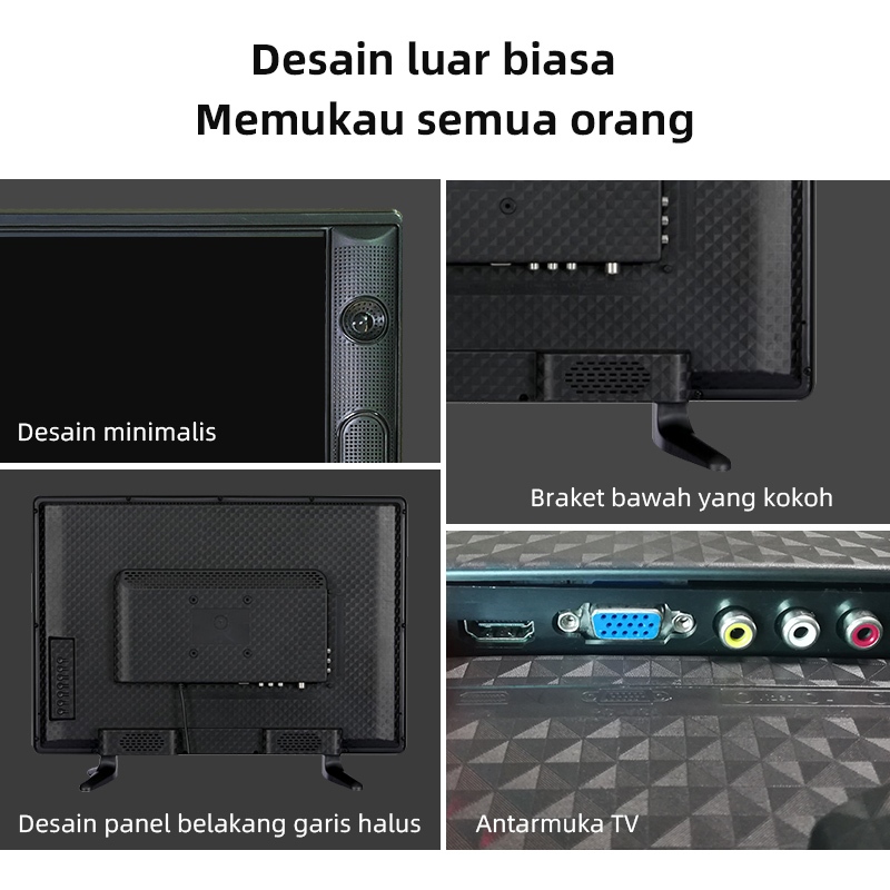 Sivatel TV Led Monitor 24 inch layar komputer Gaming Monitor 【Garansi 1 Tahun】-5