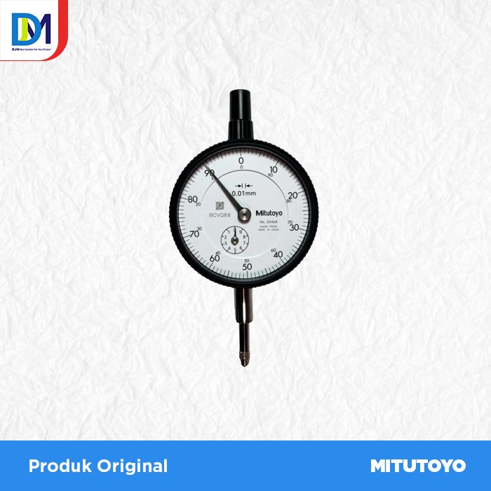 Dial Indicator Dial Gauge Lug Back ISO Type MITUTOYO Produk Original