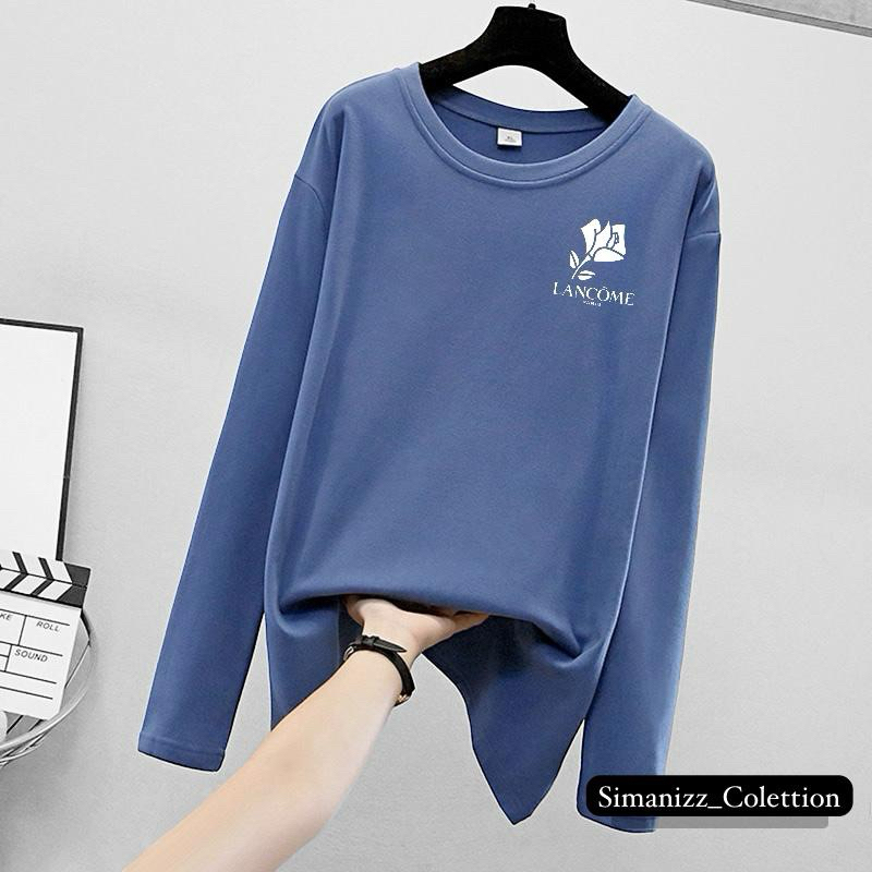 BAJU KAOS WANITA DEWASA MODEL TERBARU / KAOS WANITA LENGAN PANJANG KEKINIAN GRATIS ONGKIR