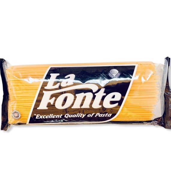 

Kode YIT273 Spaghetti/ Spagheti/ Lafonte/ LA FONTE no 11 1 kg 1000 gram MURAH