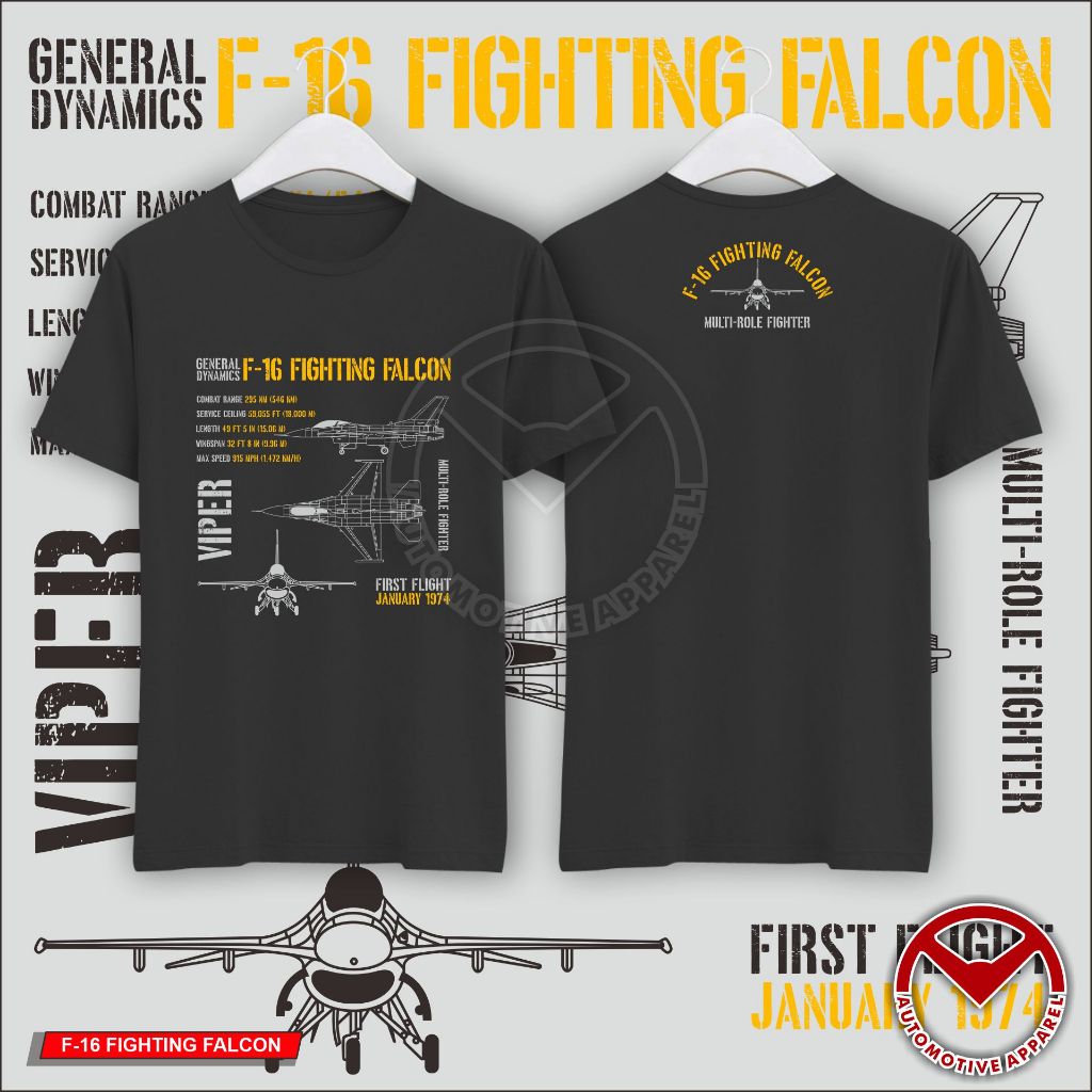 KAOS DISTRO F-16 FIGHTING FALCON - F-16 Tandai Puncak Kemeriahan HUT ke-79 Indonesia di IKN