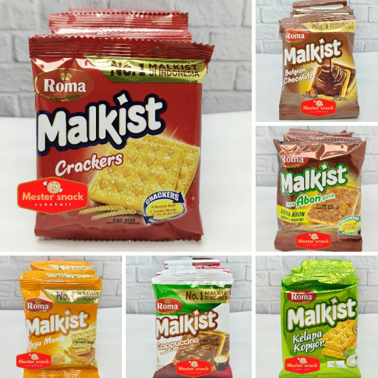 

✬ Roma Malkist Renceng (1 renceng isi 10 pcs) ✭Sale