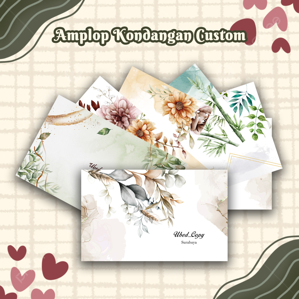 

Amplop Kondangan/Nikahan Custom (Amplop PPL 104)