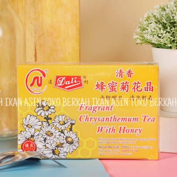 

72 DALI Chrysanthemum Tea With Honey SU Brand 200gr / Teh Kembang Putih Dengan Madu ➫Terbaru