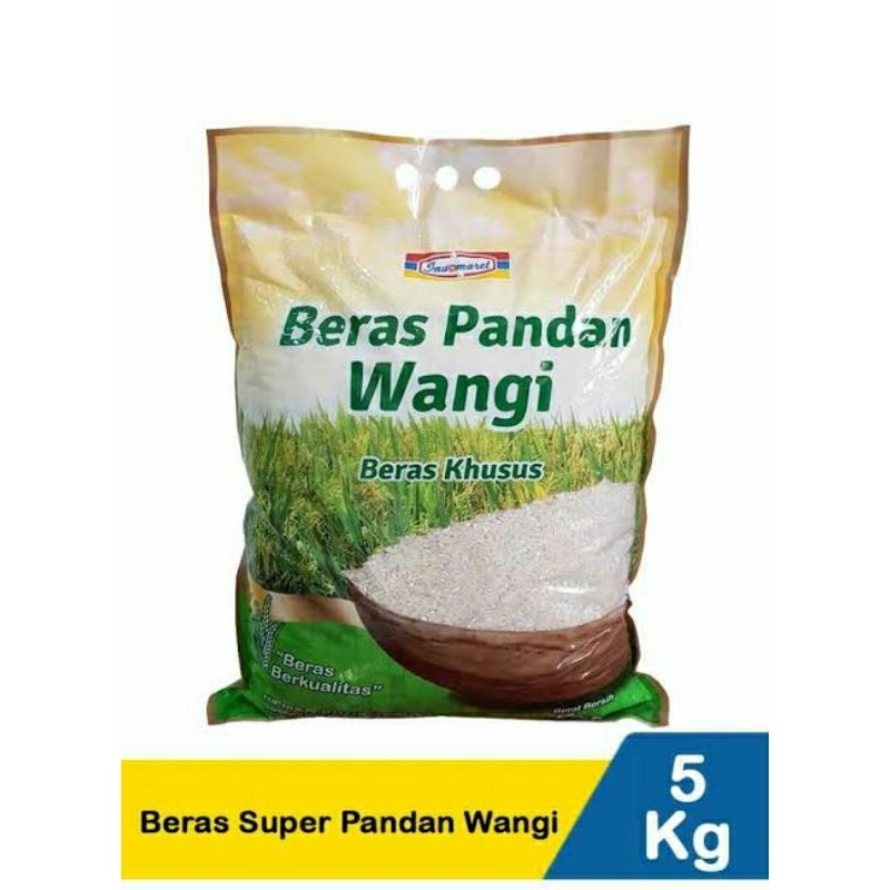 

Indomaret beras super pandan wangi 5kg