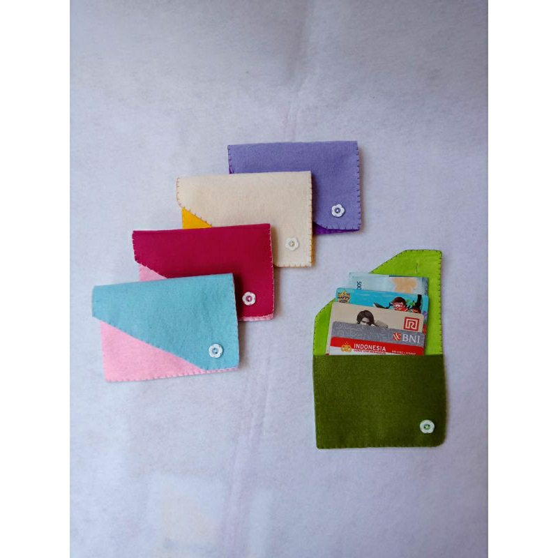 

amplop/angpao model dompet kartu warna warni