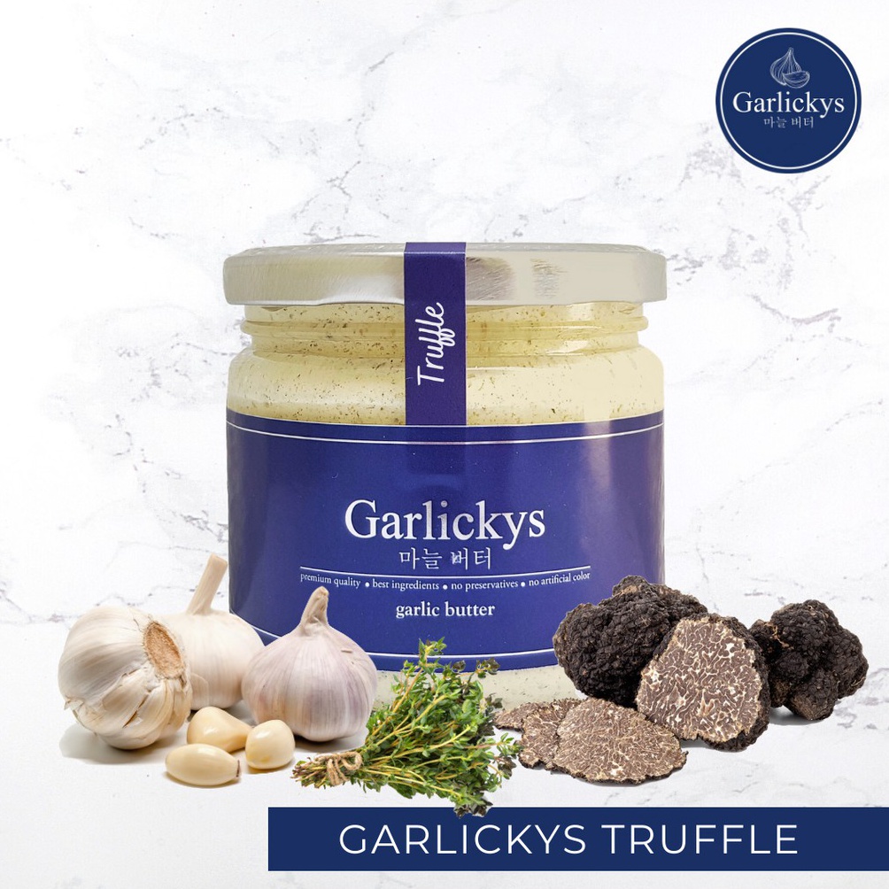 

[☻G88\] GARLICKYS Premium Truffle & Garlic Butter | Trufle Garlic Butter | Truffle Garlic Butter Spread Diskon