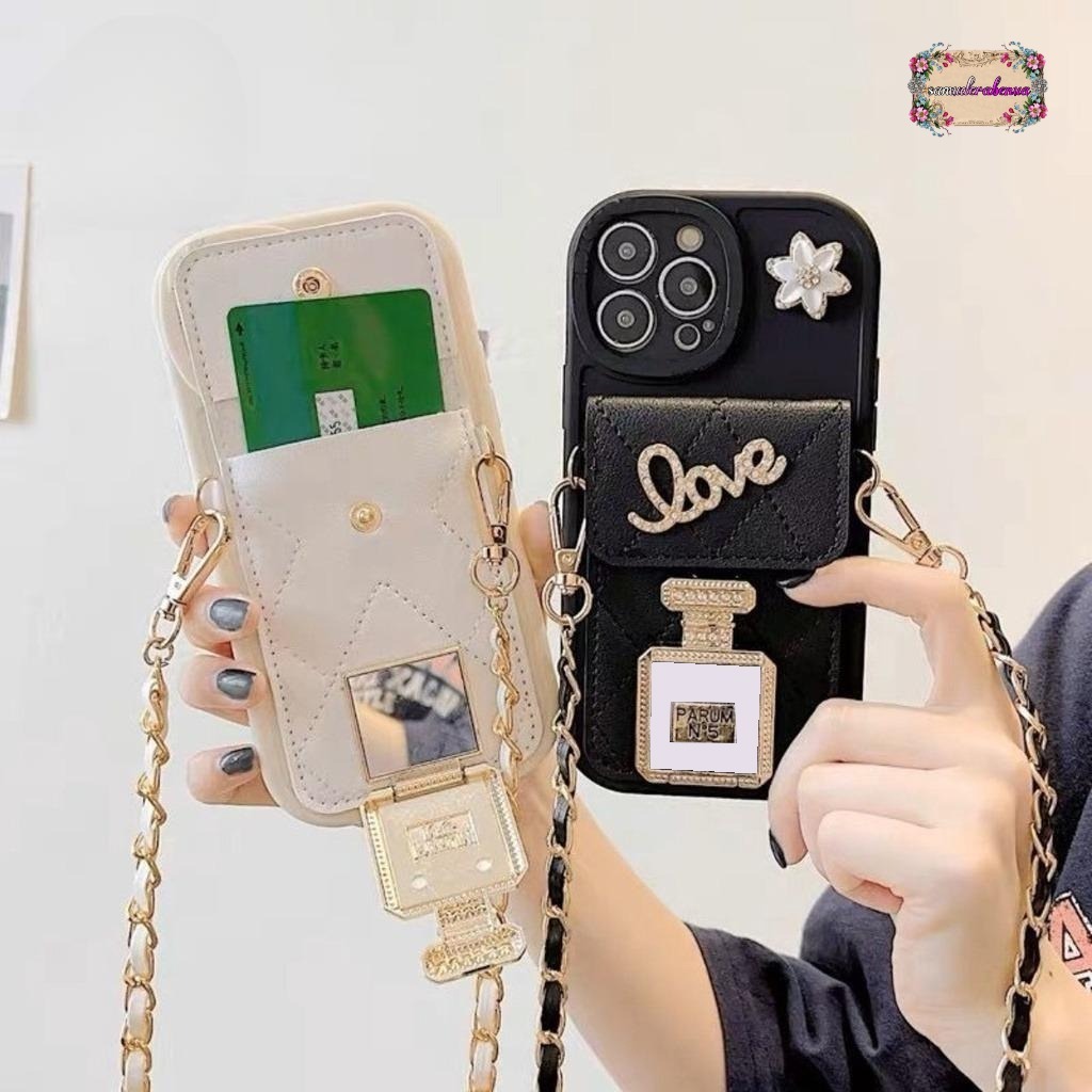 GC06 SOFTCASE TAS TALI RANTAI FOR SAMSUNG J1 J2 CORE J2 GRAND PRIME PRO J4+ J5 J6 J6+ J7 PRIME CORE 