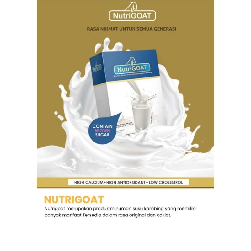 

(COD) nutrigoat susu kambing etawa sudah halal&bpom