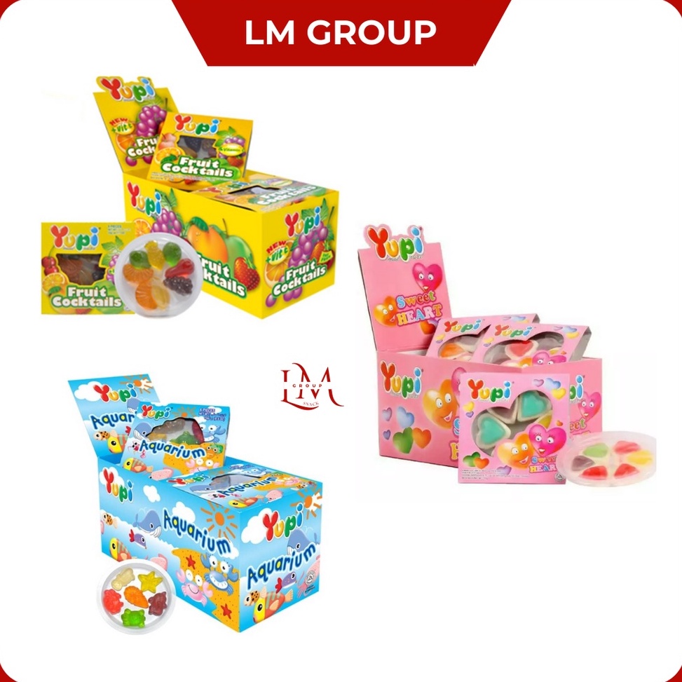 

COD Yupi 1000 Aneka Rasa dan Bentuk 1 Box Isi 12 pcs Promo ┌・