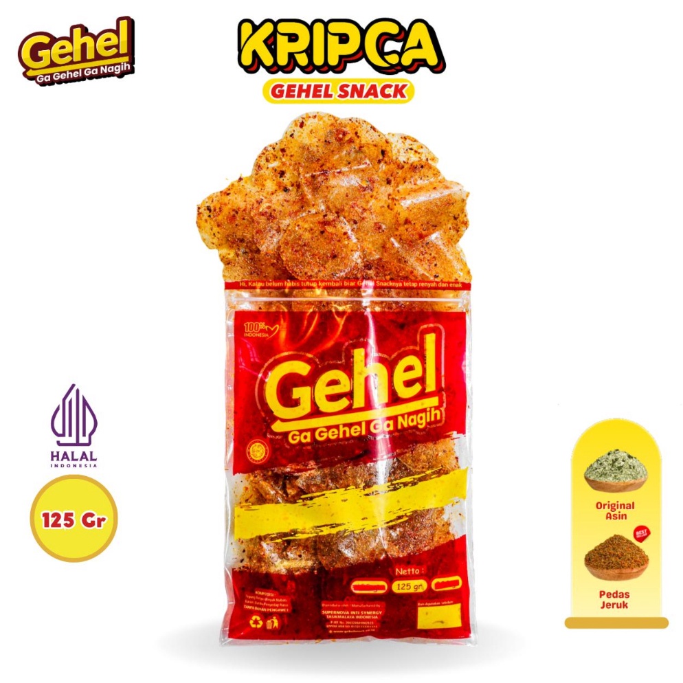 

LYMZD Gehel Kripca 125gr - Makanan Ringan 6bn79