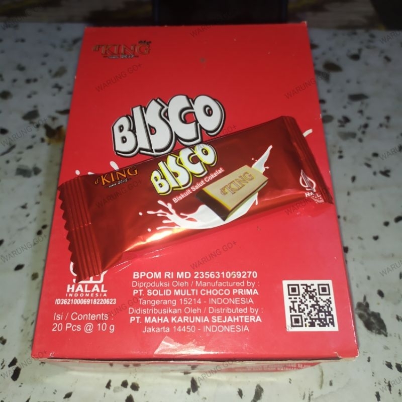 

D'King Cokelat Cashew / Bisco