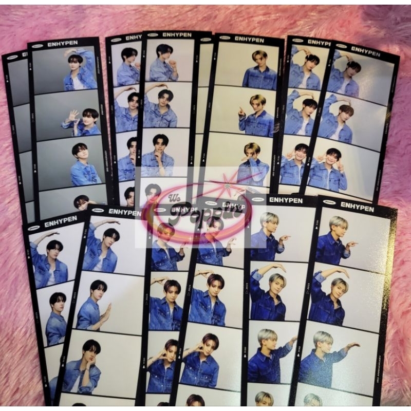 Ready Enhypen Photoism Photostrip Enniversary