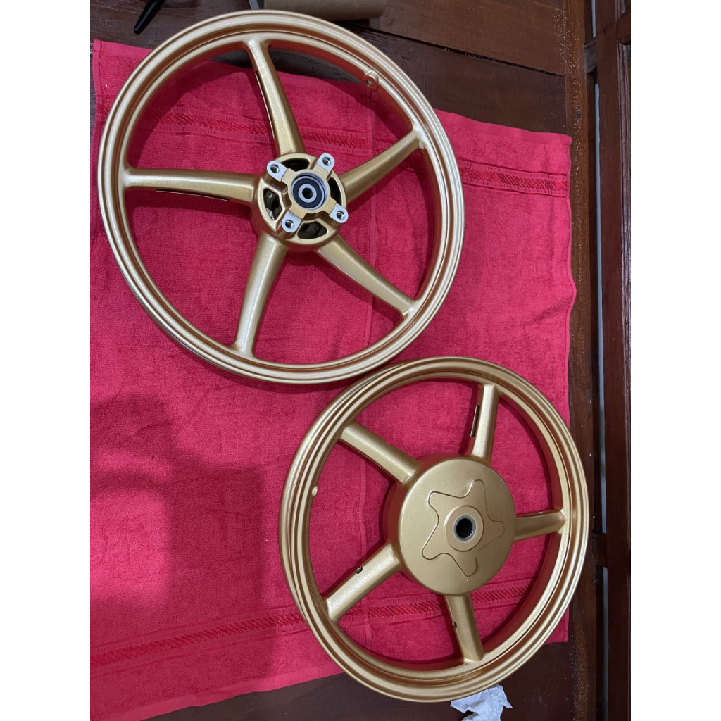 Velg Racing Rcb Xeon Mio M3 Xeon GT Ring 14 Sp 522 Gold Original