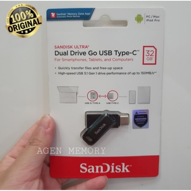 Sandisk OTG Go 32gb type C
