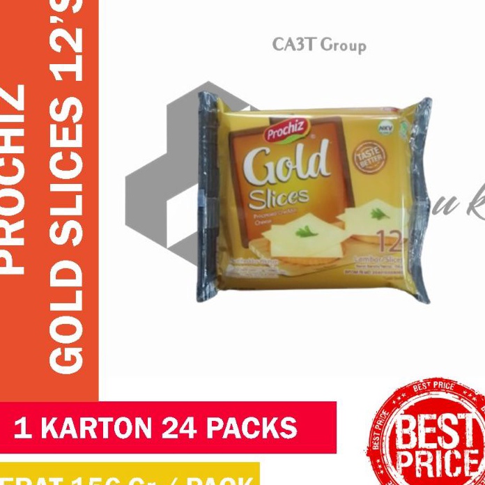 

Kode QPQ772 Keju Prochiz Gold Slice 12 Lembar/Prochiz Gold Slice 12s Berkualitas!!!