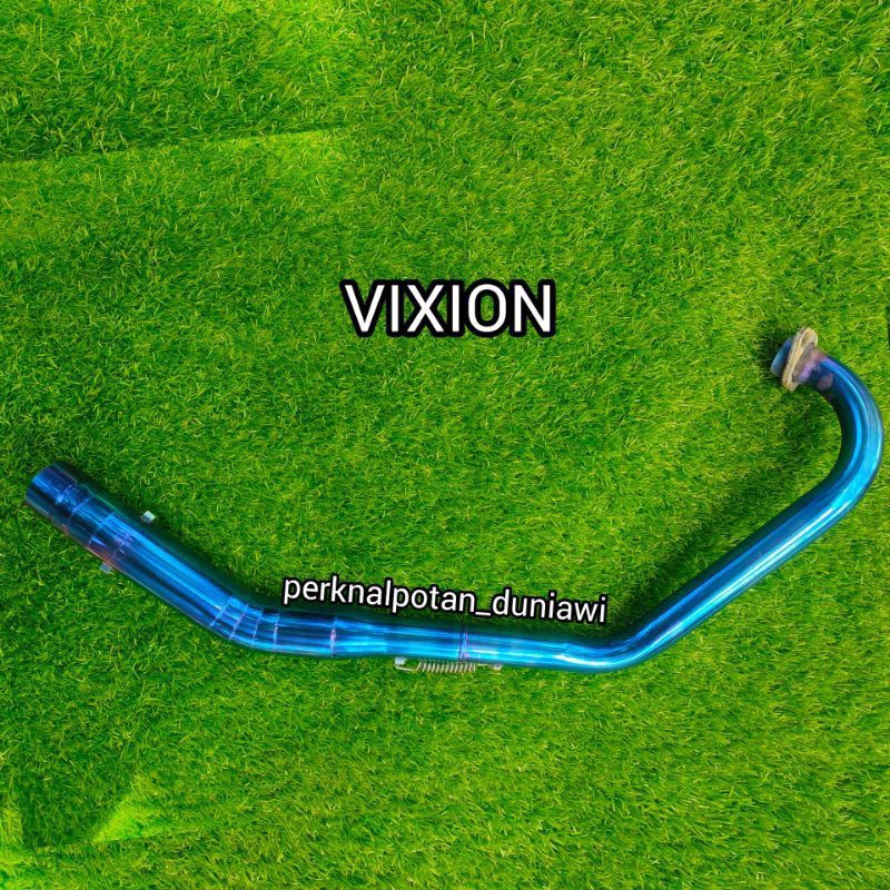 leher knalpot bluemon Vixion .