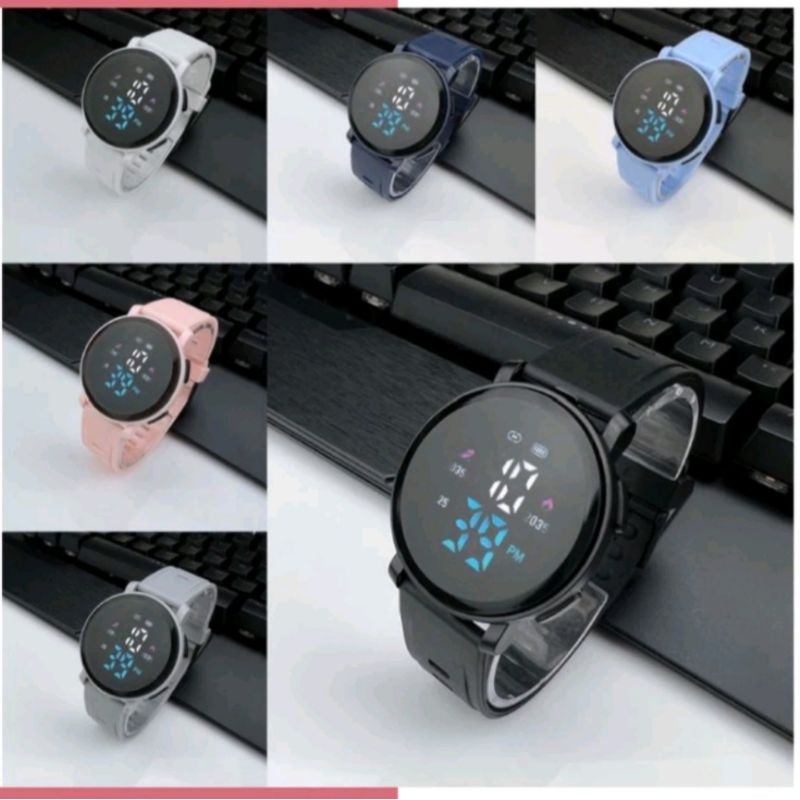 (TERBARU) Jam Tangan Led Bulat / Jam Tangan Elegan