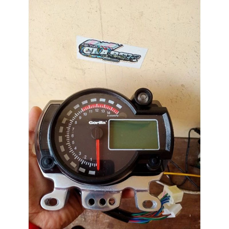 speedometer rx2n spedometer koso rx2n digital LED spedo RX2n set pangkon mirip CNC