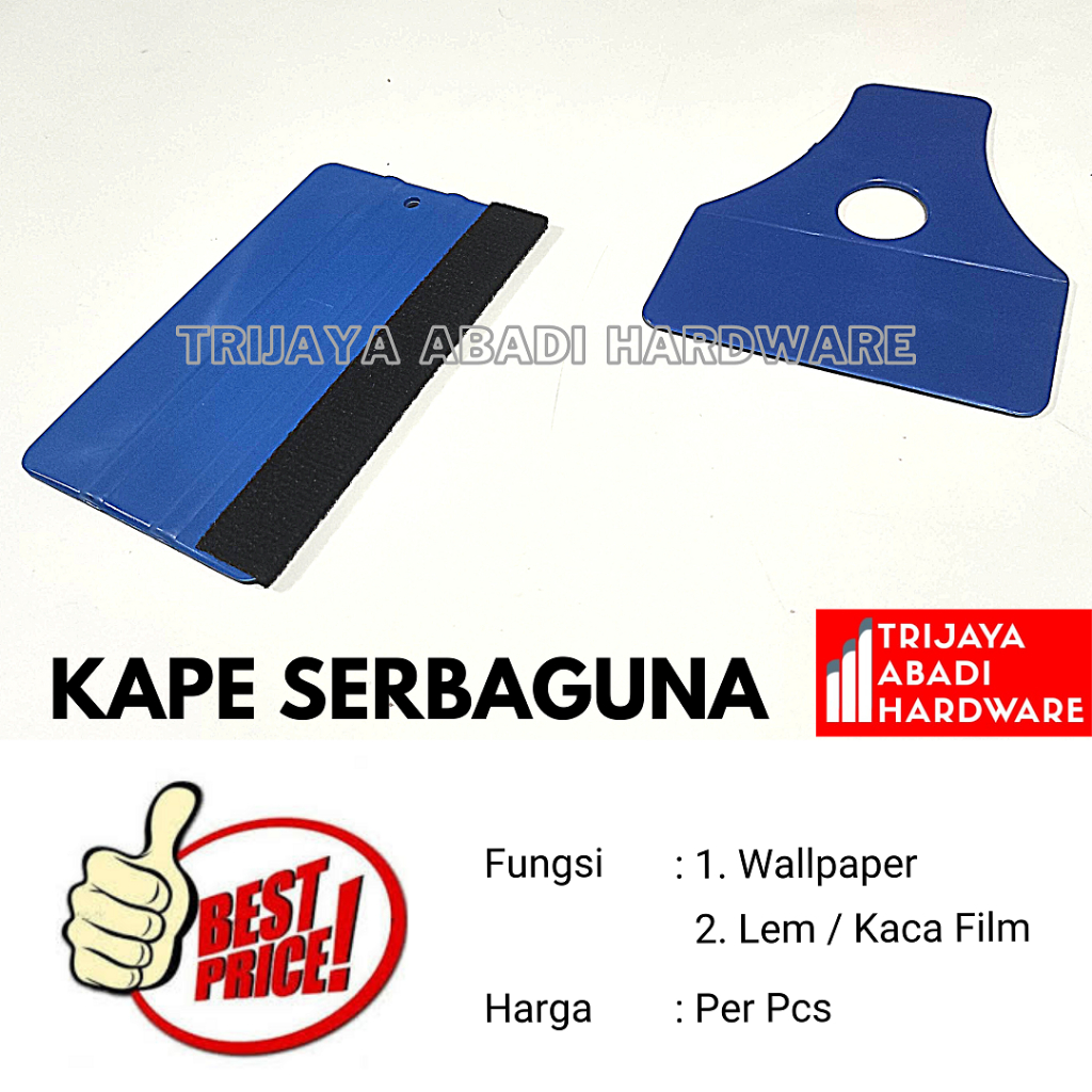 Kape Scraper Lem Fox Kaca Film Stiker Wallpaper