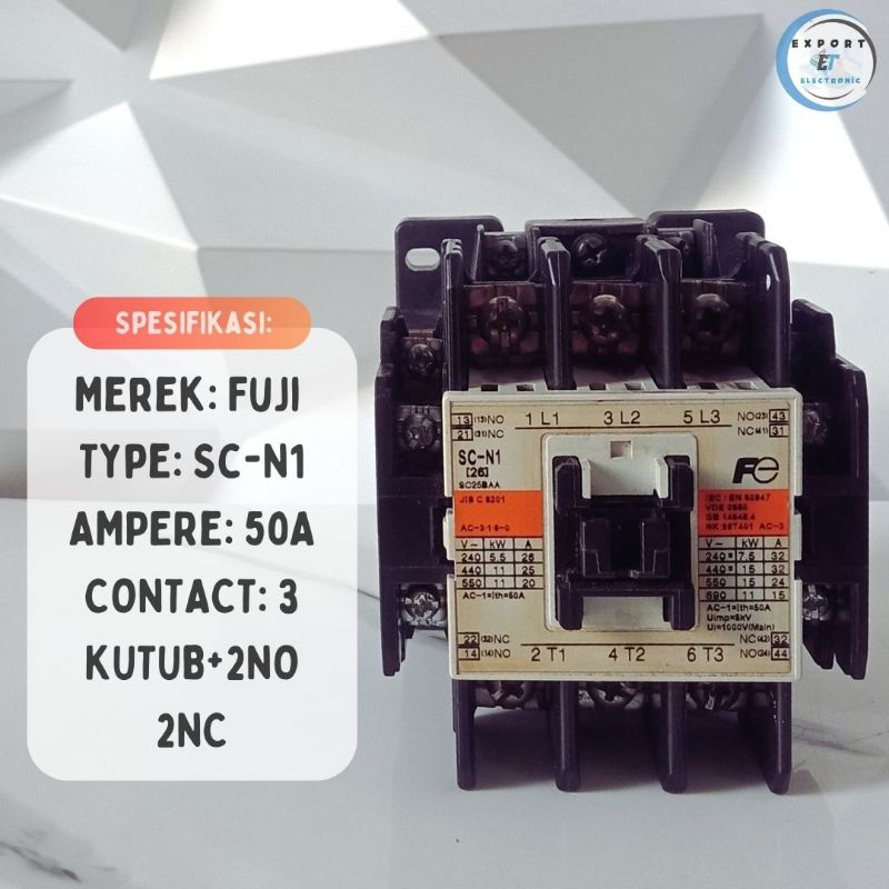 Kontaktor Fuji Electric SC-N1 220v SCN1 contactor SCN-1