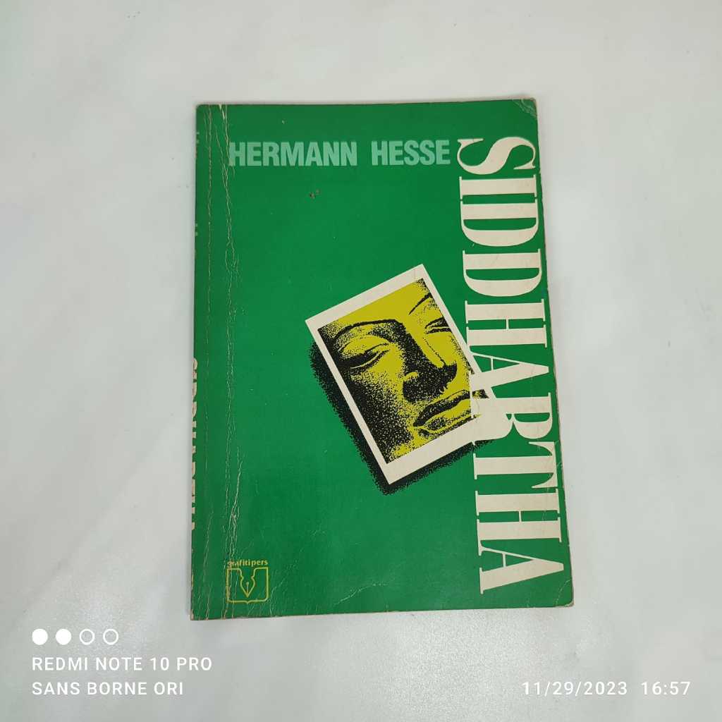 Buku Jadul Siddhartha Hermann Hesse Bahasa Indonesia Original