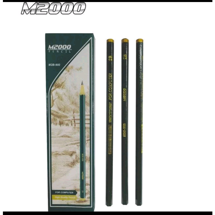 

A012-12 pcs Pensil m2000 Ecer Satuan Alat Tulis Kantor