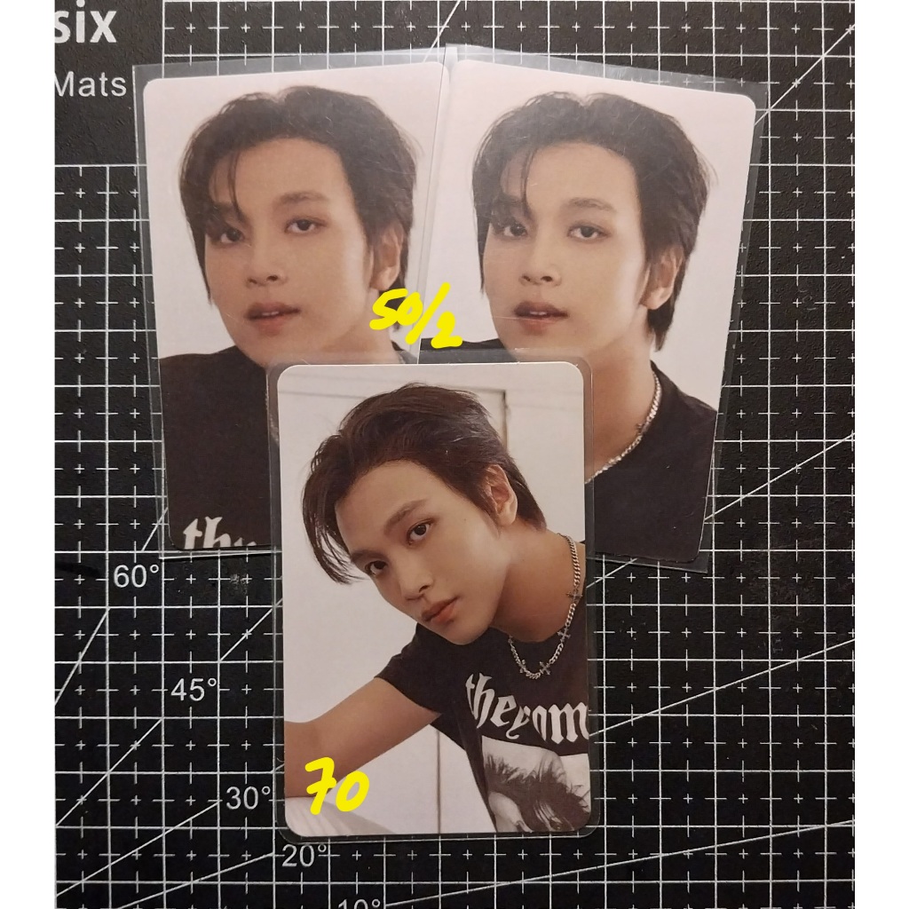 PC Photocard NCT Dream 127 Haechan Sticker Ayyo Ay-Yo Sticker Doff Glossy 4x6 Photoset