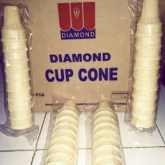 

Kode CK627 Cup Cone Diamond Cone ice cream Cone Es krim