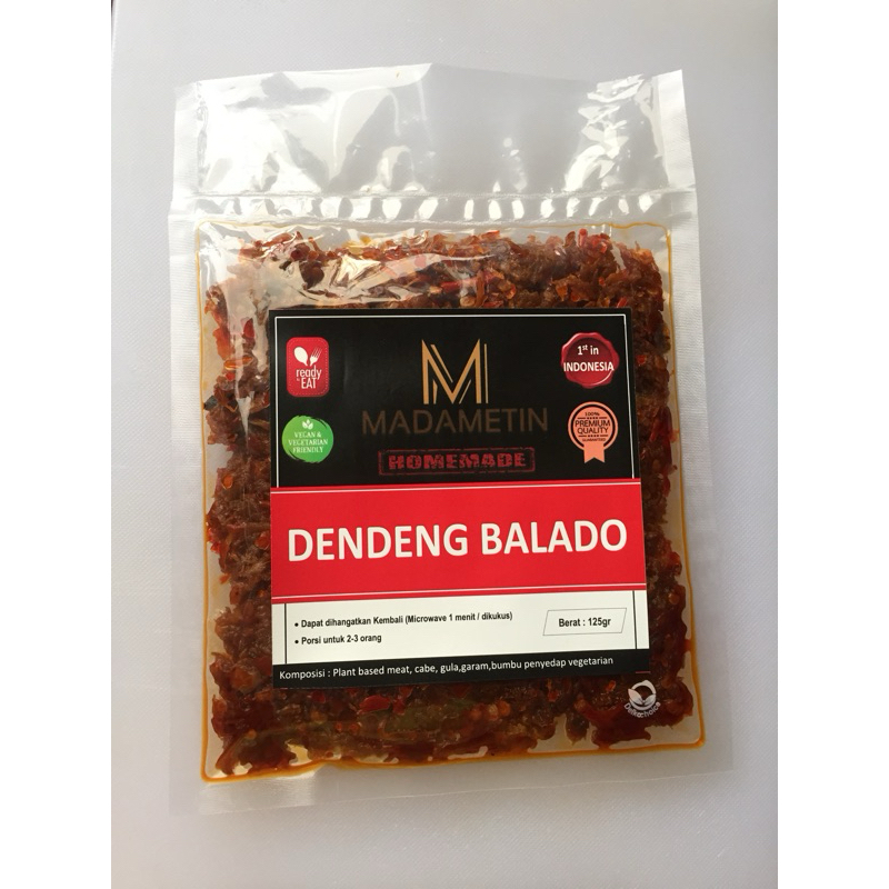 

Dendeng Balado Vegan Madametin