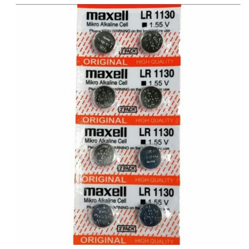 Pangesttu Sparepart Baterai Batre Kancing LR 1130 lr1130 Kalkulator Jam TaNGAN ready stock