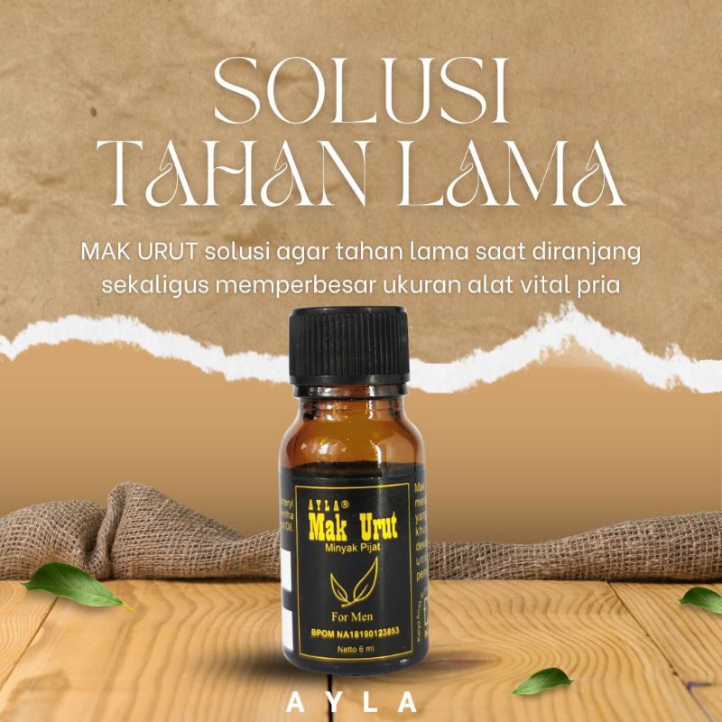 Ayla Mak Urut Minyak Pijat Khusus Pria