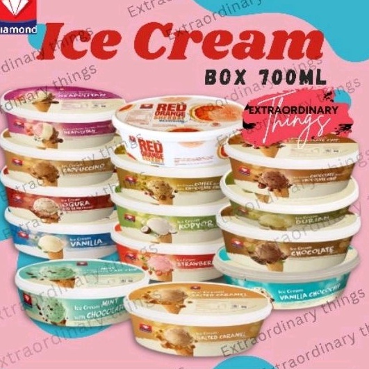 

MODEL OJK343 Ice Cream Diamond 700ml