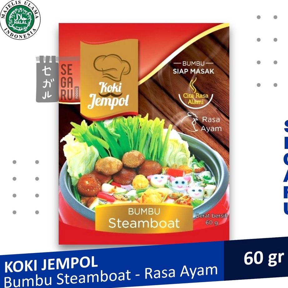 

TIPE FEE937 Bumbu Steamboat Koki Jempol | Japanese Shabu Shabu Halal