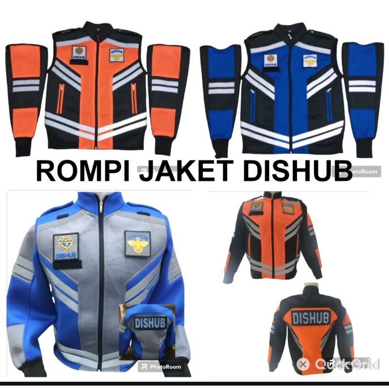 JAKET DISHUB,ROMPI JAKET DISHUB