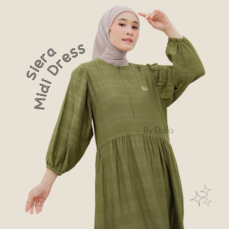 Sierra Midi Dress | Midi Dress Polos By Dolla