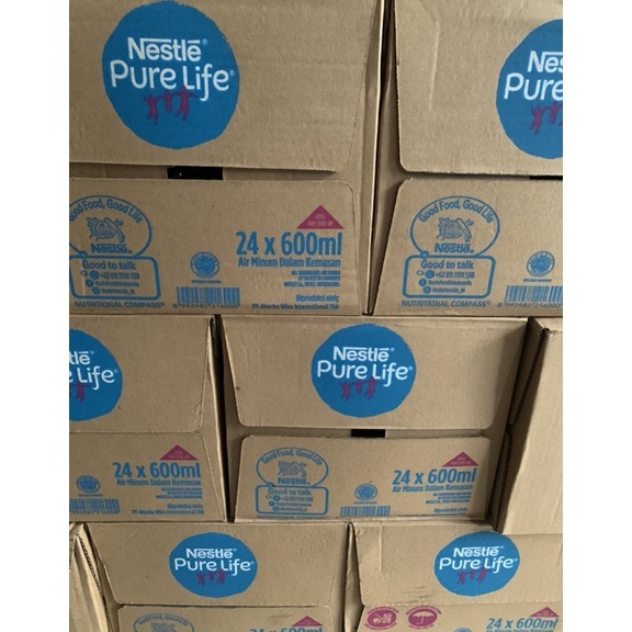 

COD NESTLE PURE LIFE 330ml , 600ml , 1,500ml Ready ╭(