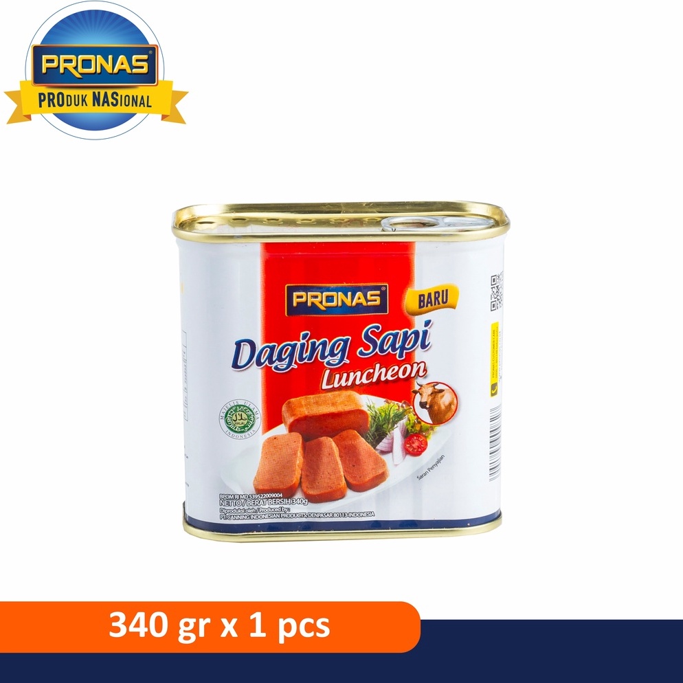 

H4rga Murah Pronas Luncheon Sapi (Daging Blok Serbaguna) 340 g Buruan Order Gan